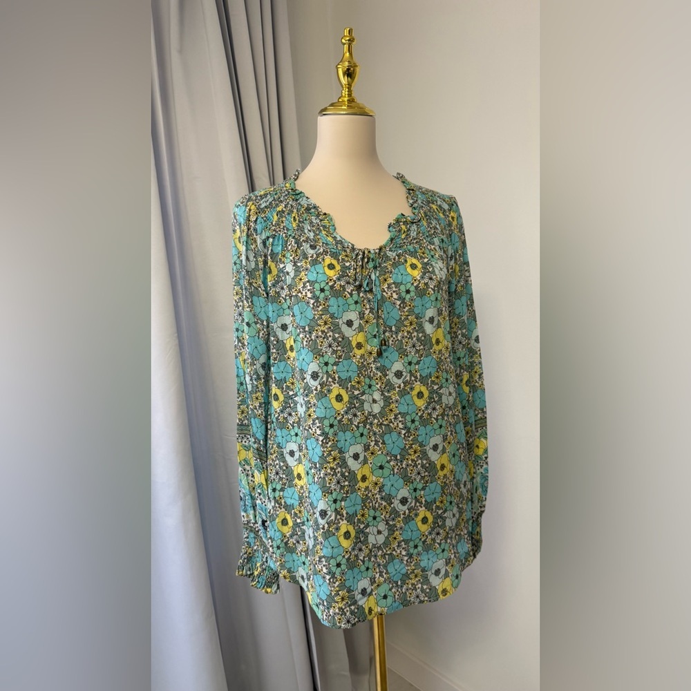 JANE & DELANCY Floral Print Women's Top
